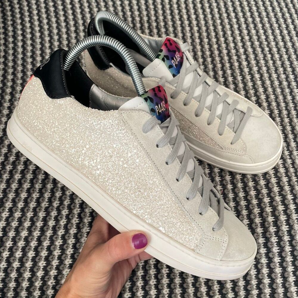 P448 John Glitter Sneakers Women’s shoe size 9-9.5 (40)